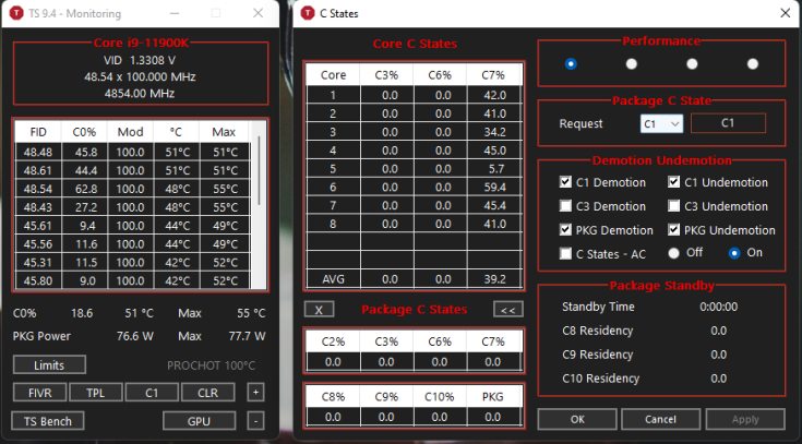 CPU C-States in Gaming