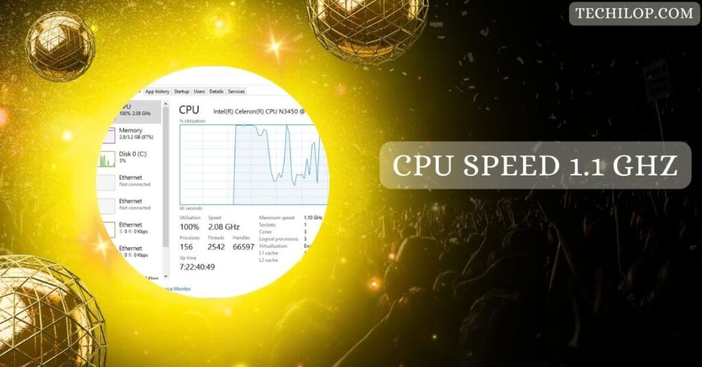 CPU Speed 1.1 GHz