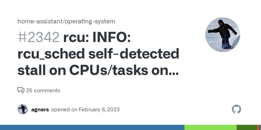 INFO: Rcu_sched detected stalls on CPUs/tasks