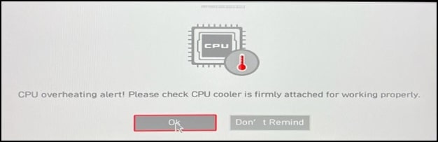 CPU Overheating instantly on startup