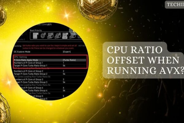 CPU Ratio Offset When Running AVX?